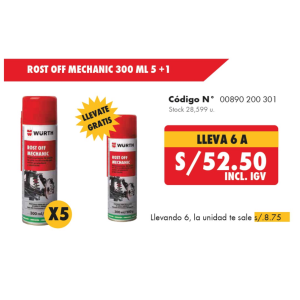 Rost Off Mechanic Oferta