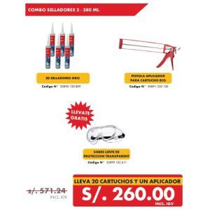 SELLADOR CARROCERIA PACK GRIS