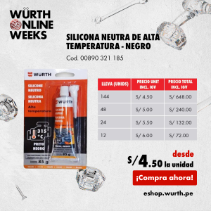 Silicona Neutra de Alta...